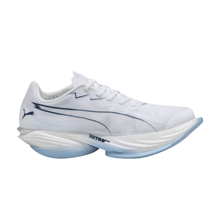 Puma Fast-R Nitro Elite 3 'White Chambray Blue' White/Chambray Blue
Features