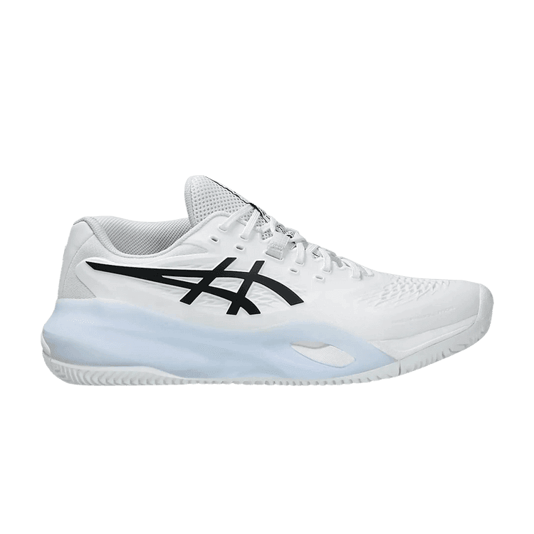 ASICS GEL-Resolution X Clay 2E Wide 'White Black' White/Black
