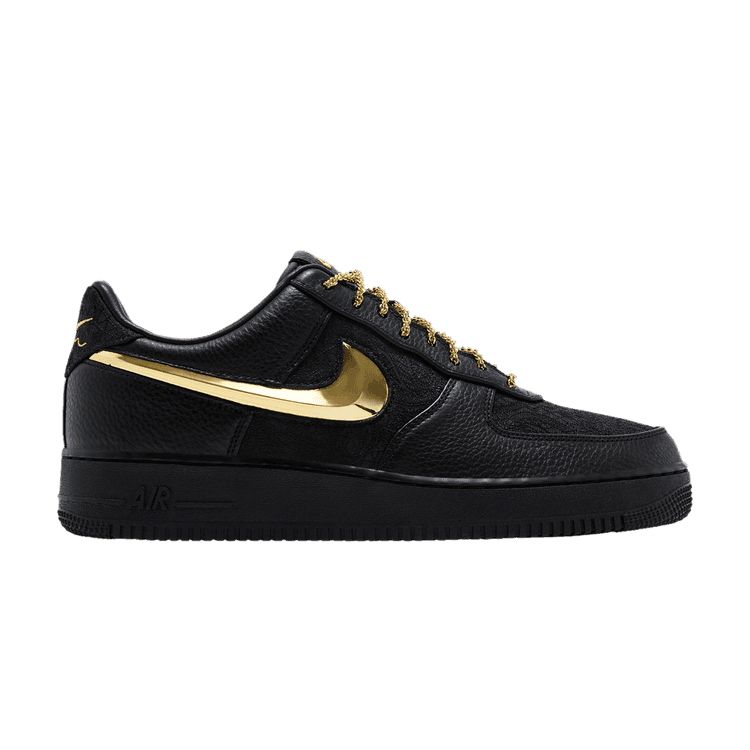 Victor Solomon x Nike Air Force 1 Low 'ASW' Black/Black-Metallic Gold