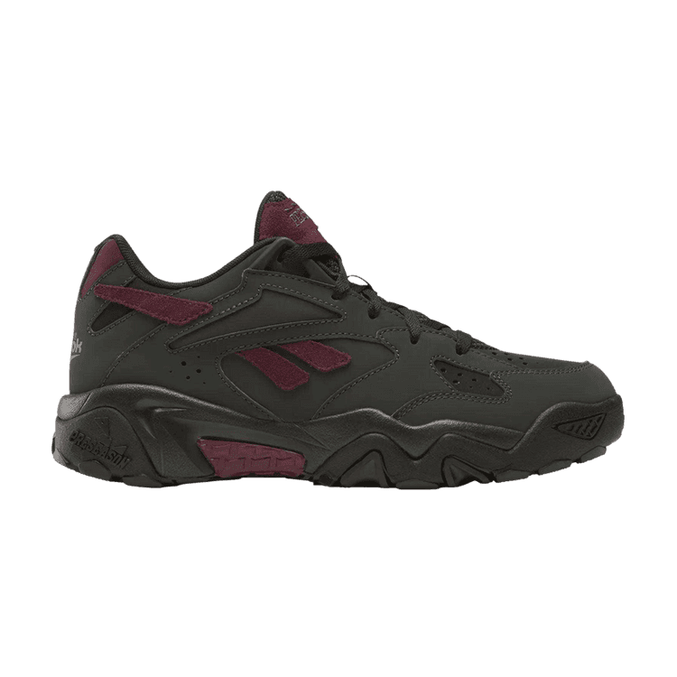 Reebok Preseason 94 Low Retro 'Grey/Black/Black Cherry' Grey/Black/Black Cherry