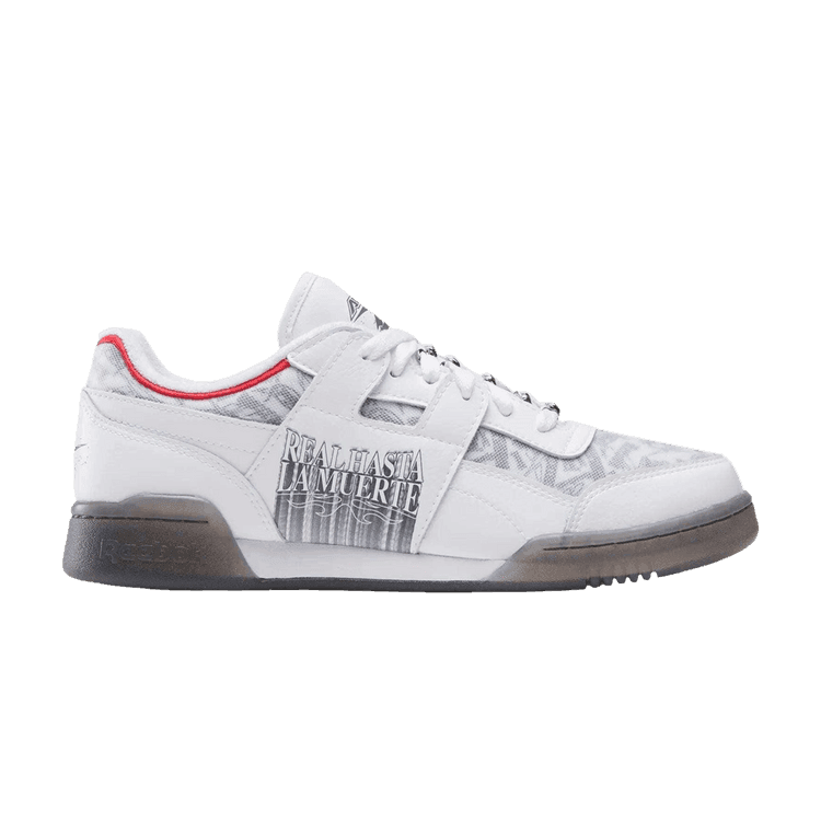 Anuel AA x Reebok Workout Plus 'White/White/Grey' White/White/Grey