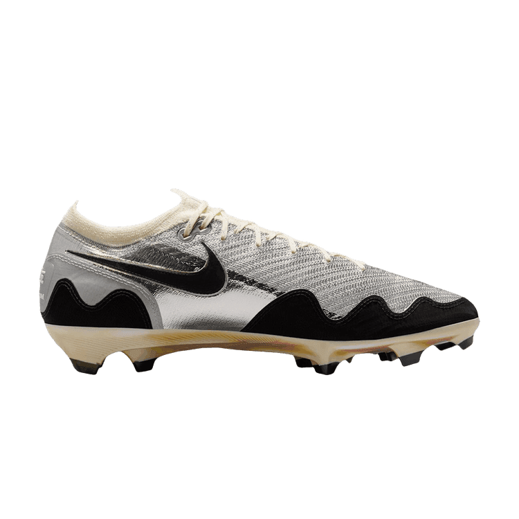 Patta x Nike Mercurial Zoom Vapor 16 Elite FG 'Waves Pack Black White' Chrome/Black-White