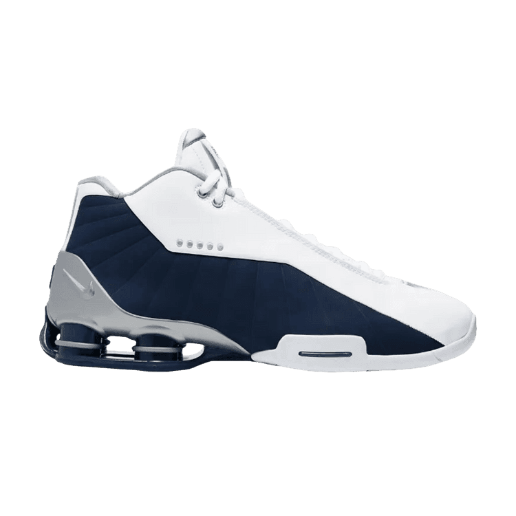Nike Shox BB4 Retro 'Olympics' 2026 White/Midnight Navy-Metallic Silver
