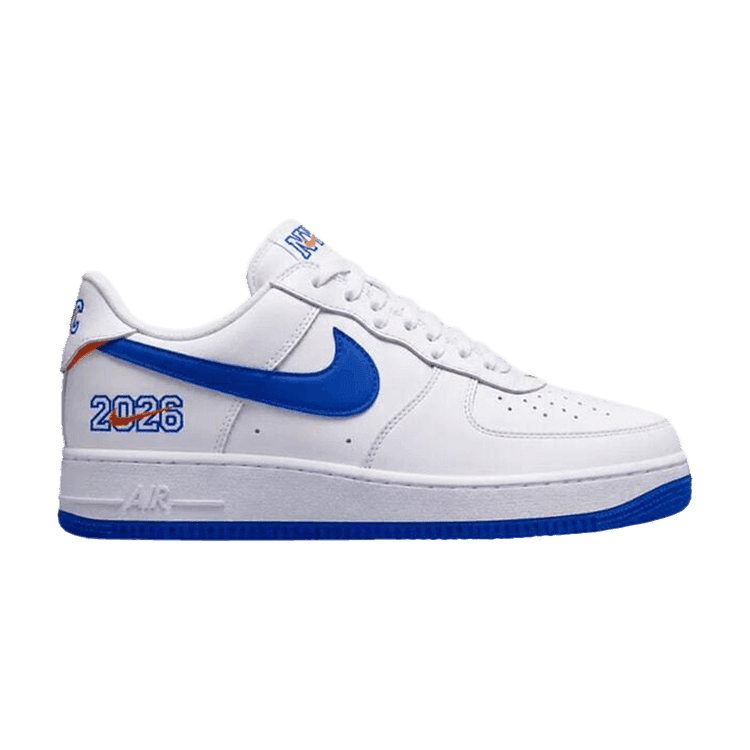 Nike Air Force 1 Low '01 'NYC Knicks' White/Rush Blue-Brilliant Orange