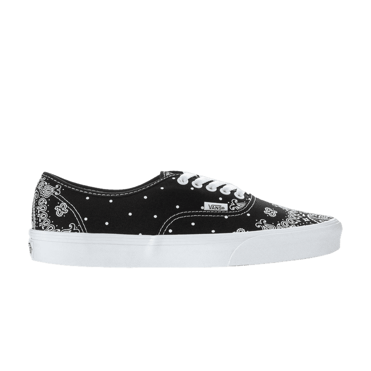 Vans Authentic 'Black Paisley' Black Paisley