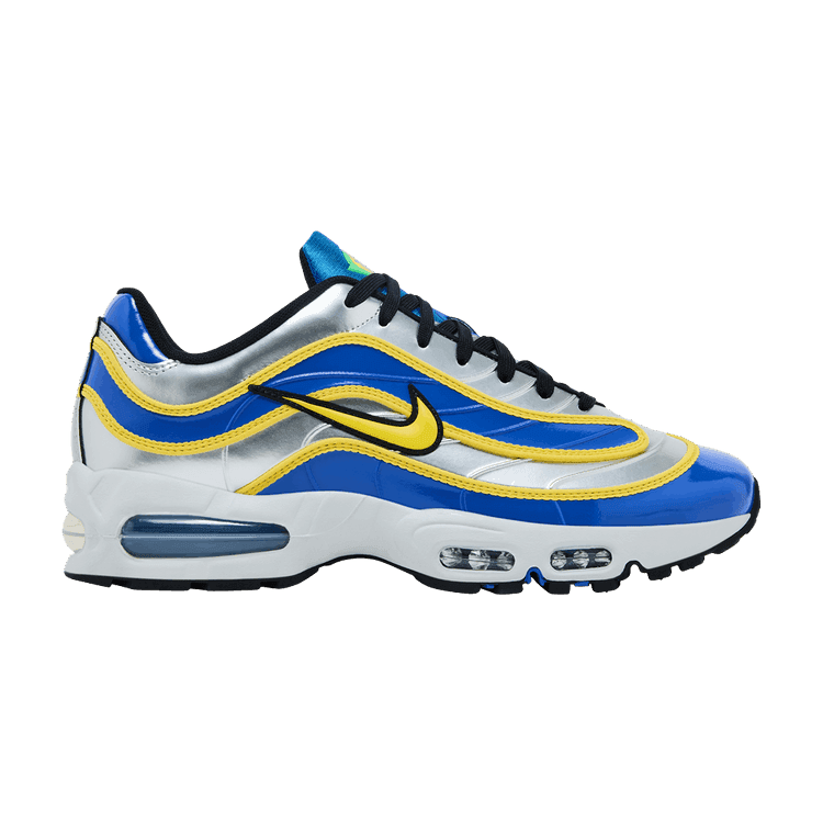 Nike Air Max Joga Bonito R9 'Metallic Silver Varsity Maize' Metallic Silver/Varsity Maize/Varsity Royal/Black