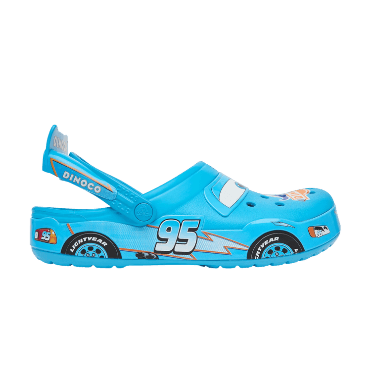 Lightning Mcqueen x Crocs Classic Clog 'Dinoco' Blue/Multi-Color