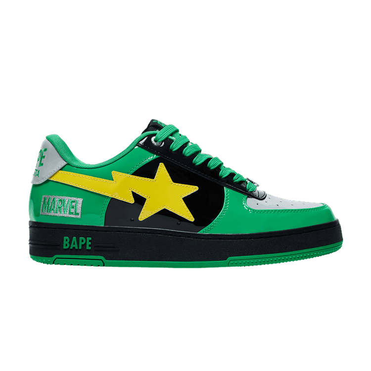 Marvel x Bapesta 'Dr. Doom' Green/Black/Silver/Yellow