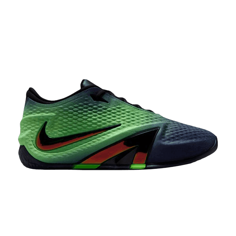 Nike Ja 4 PE 'Nightmare' Obsidian/Multi-Color/Black/Voltage Green/Metallic Silver