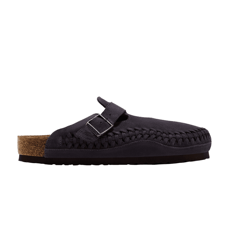 Kith x Birkenstock Boston Braided 'Rabbit Grey' Rabbit Grey