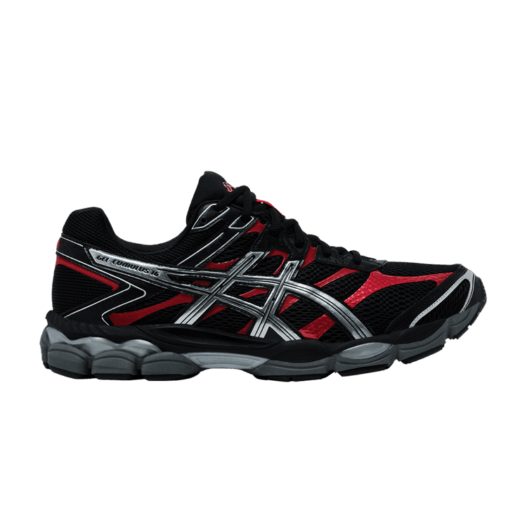 ASICS Gel Cumulus 16 'Black Red Pure Silver' Black/Pure Silver