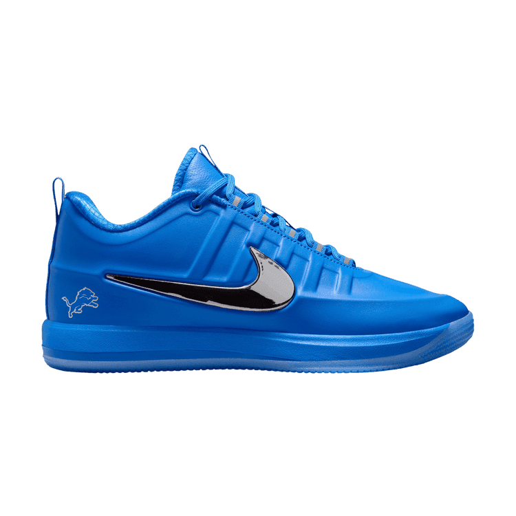 Nike Book 2 'Detroit Lions' Photo Blue/Metallic Silver-White