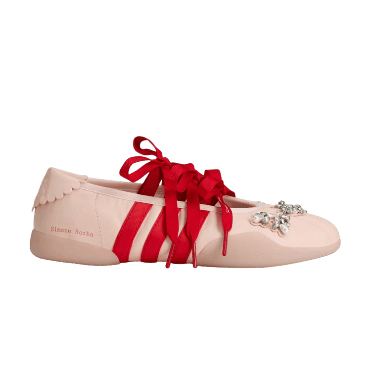 adidas Wmns Taekwondo Ballerina Simone Rocha 'Pink Tint' Pink Tint/Pink Tint/Better Scarlet